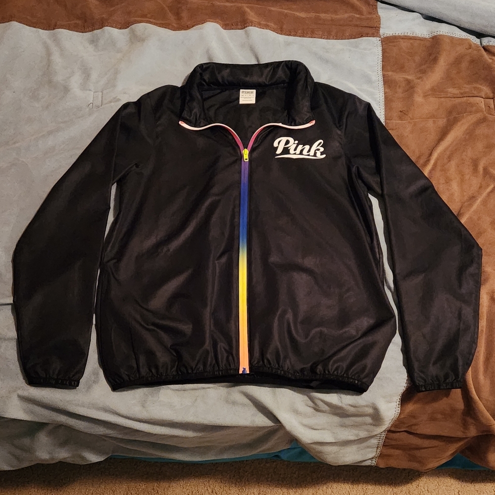 Rare HTF PINK Windbreaker Jacket